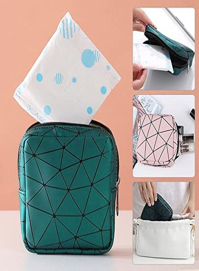 Firstdemand New Girl Women Sanitary Napkins Organizer Sanitary Napkins Pads Pouch Carrying Easy Bag Small Articles Gather Pouch Case Sanitary Napkin Zipper Bag (Random Colour can Send) - Image 2